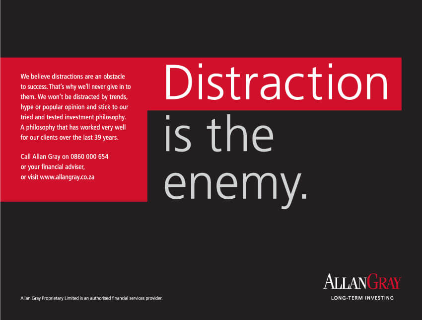 Distraction is the enemy